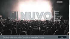 Nuvo Music Production website
